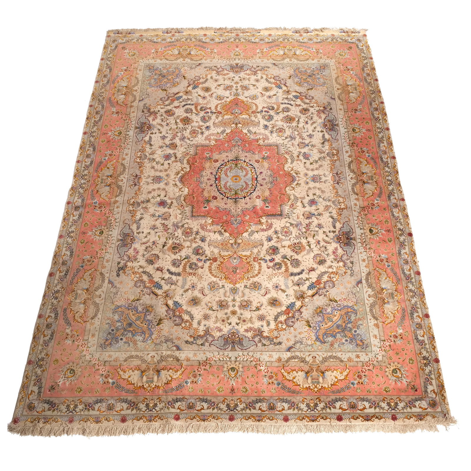 TABRIZ SILK & WOOL CARPET (1 of 11)