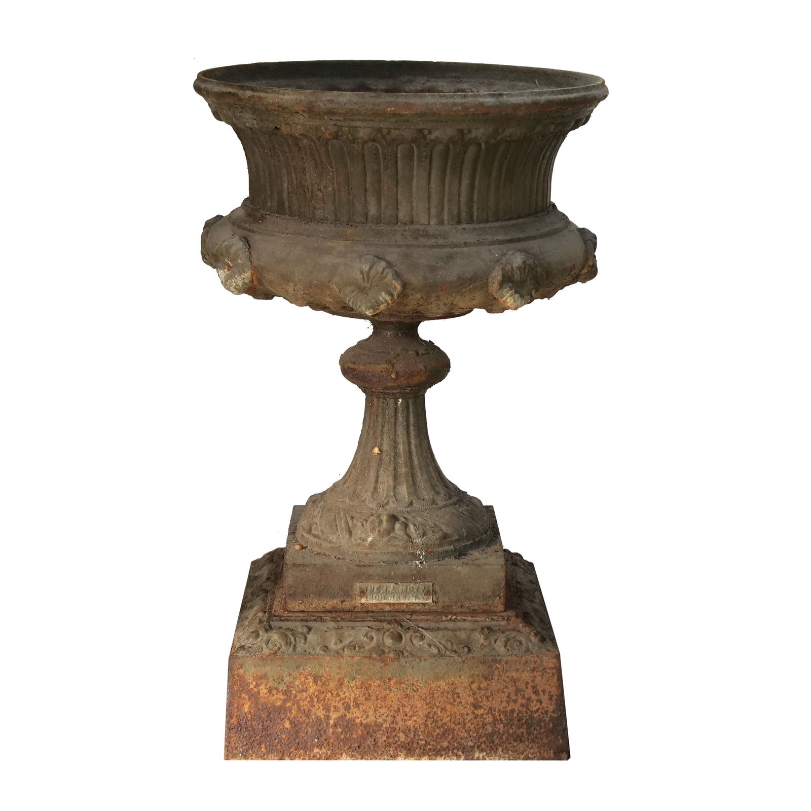 19th C. MONUMENTAL J.L. MOTT GARDEN URN (1 of 7)