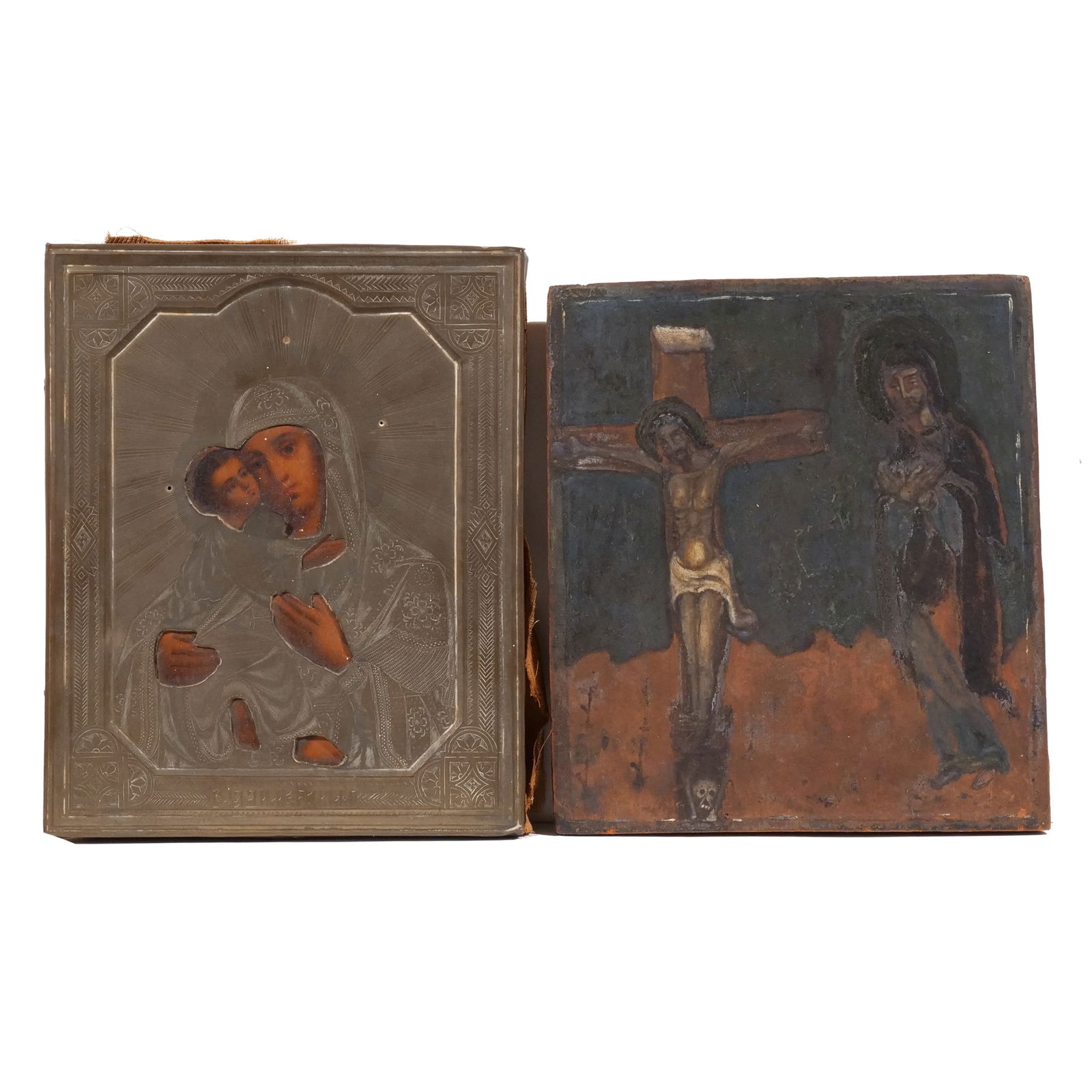 (2pc) RUSSIAN ICON & CUZCO SCHOOL (1 of 13)