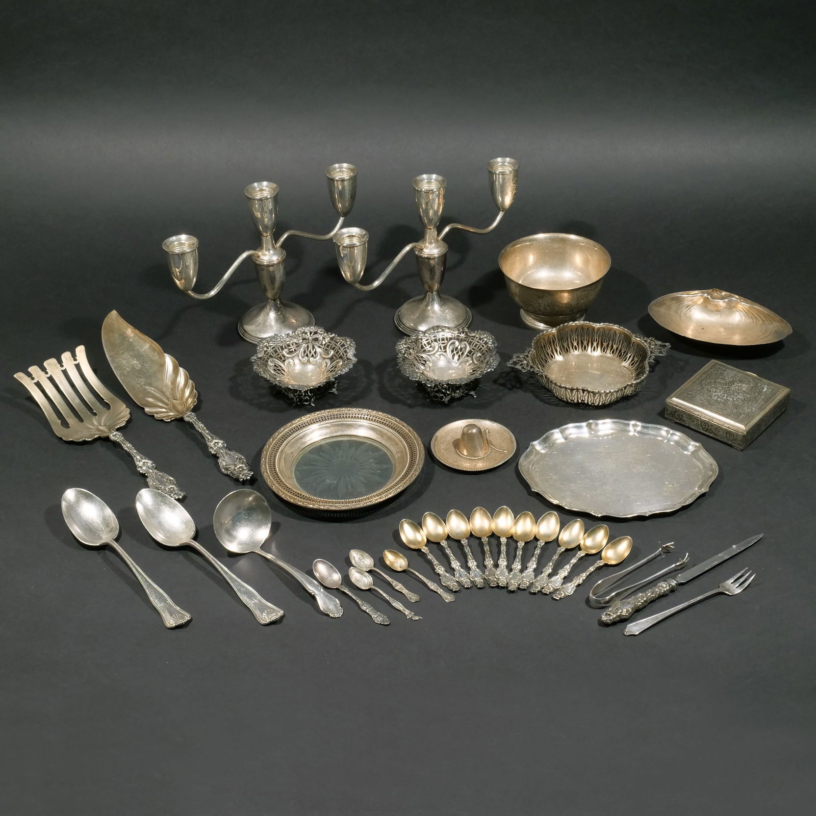(32pc) GROUP MISC. STERLING SILVER (1 of 20)