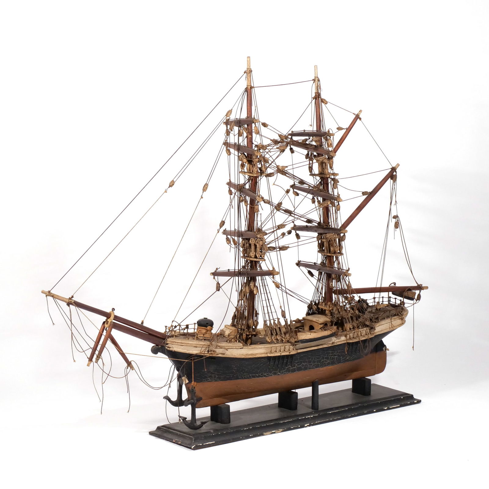 TWO-MASTED SCHOONER MODEL (1 of 12)