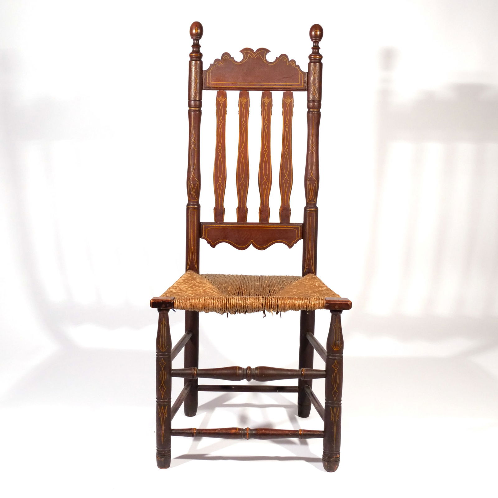 18th CENTURY BANNISTER BACK CHAIR (1 of 15)