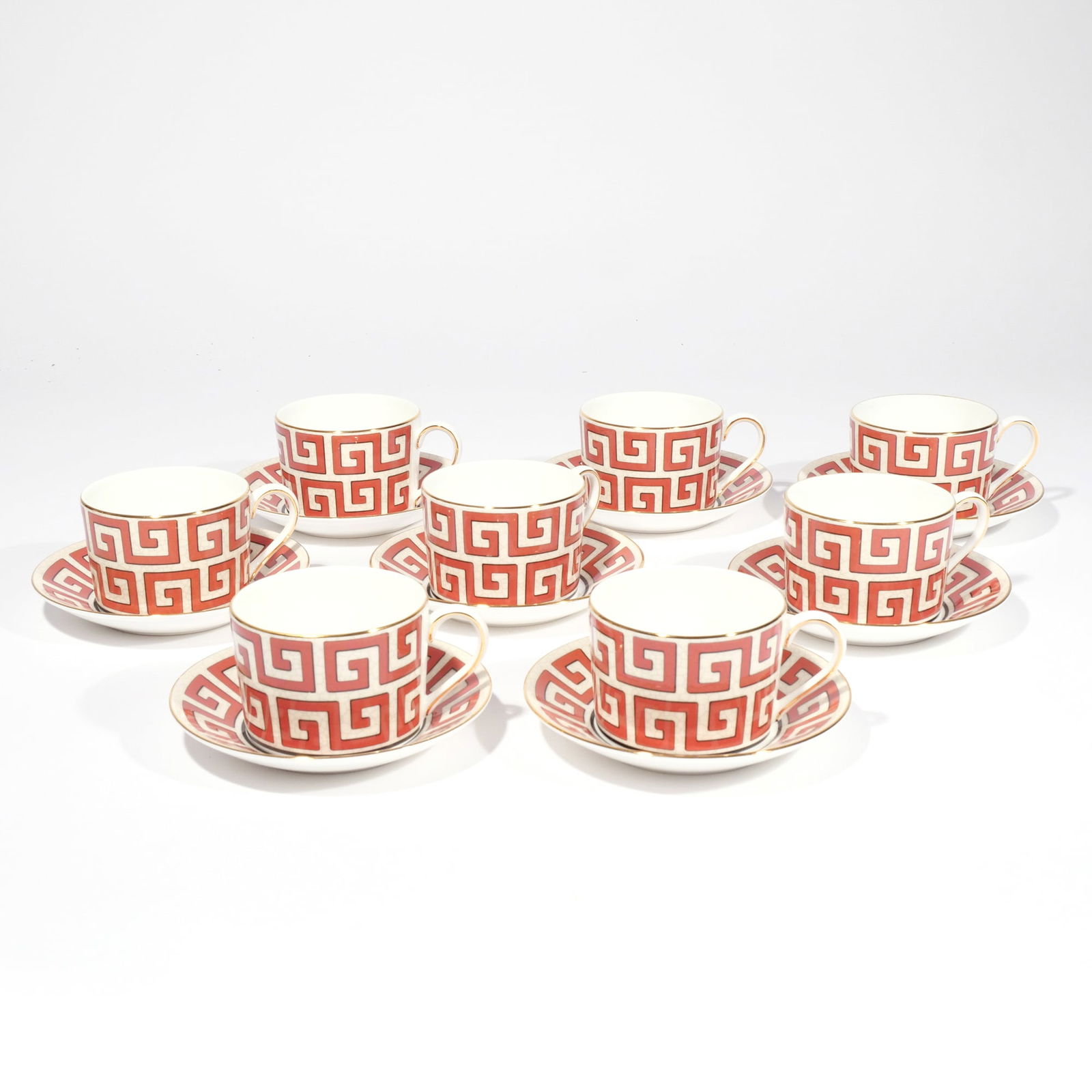 (16pc) WEDGWOOD DYNASTY CUP & SAUCER SET (1 of 6)