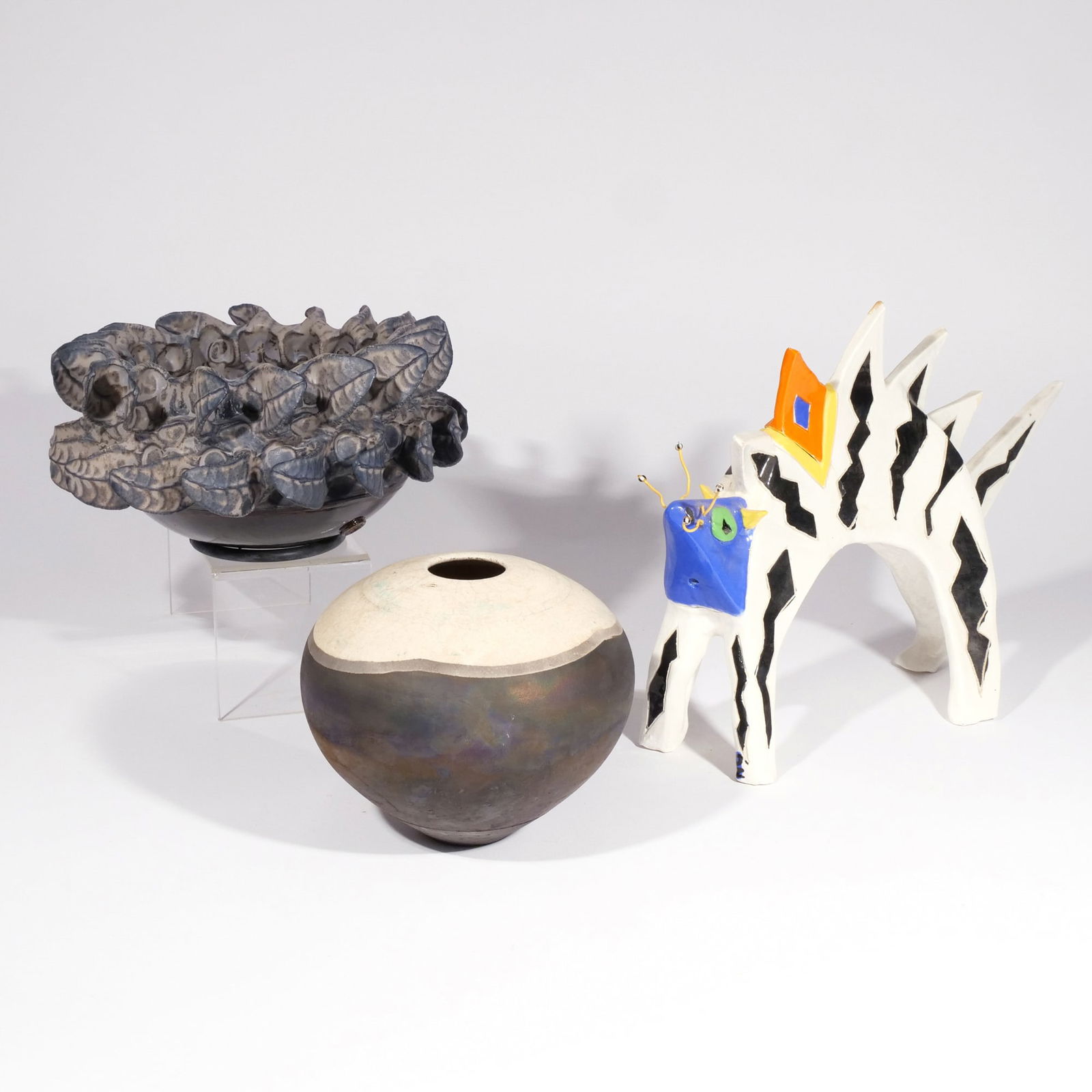 (4pc) STUDIO POTTERY GROUP (1 of 20)