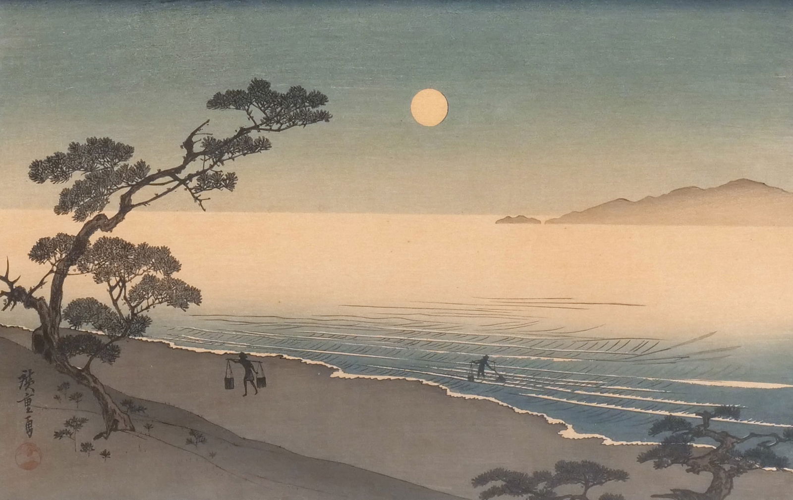 AFTER UTAGAWA HIROSHIGE JAPANESE WOODBLOCK (1 of 10)