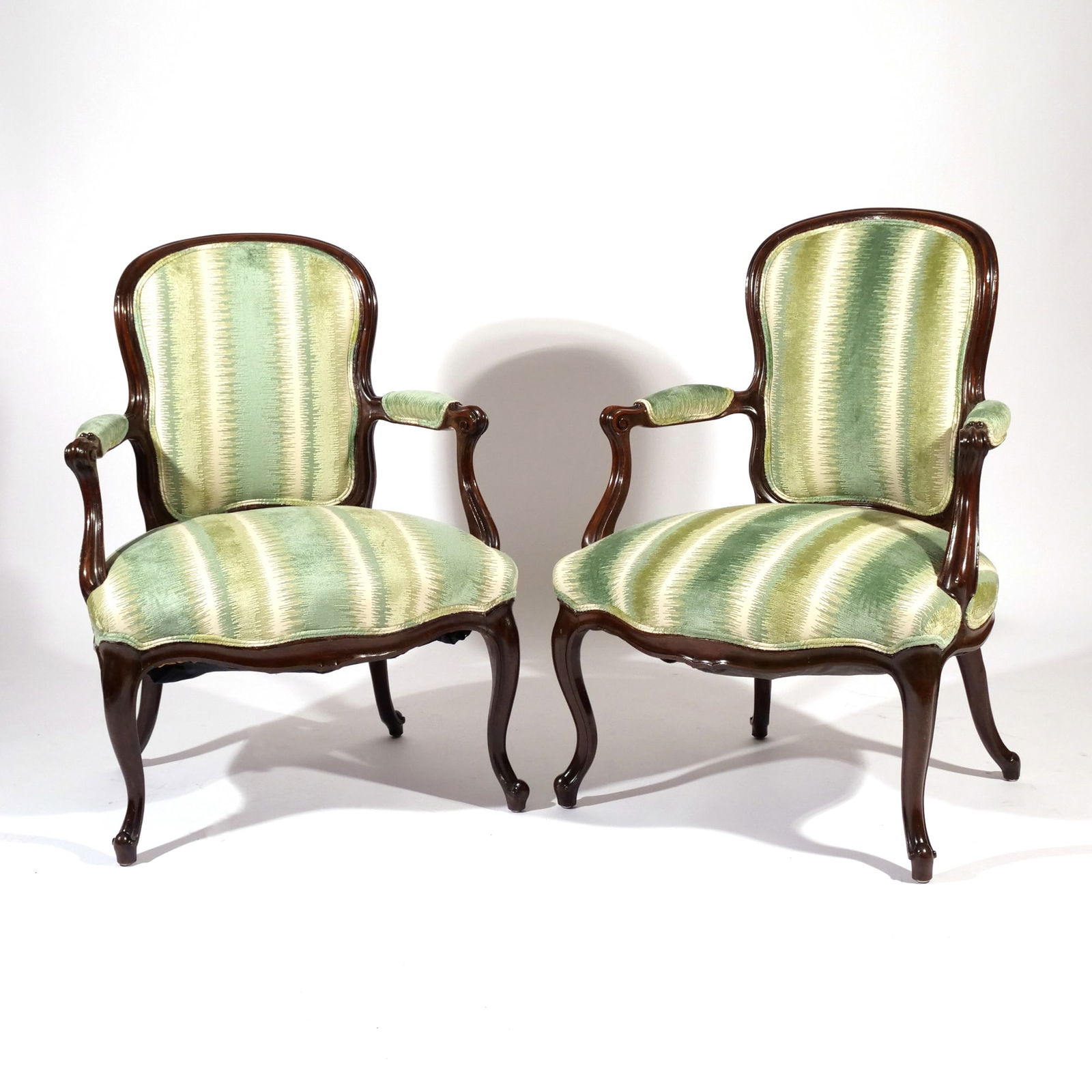 PAIR GEORGIAN ARMCHAIRS (1 of 20)