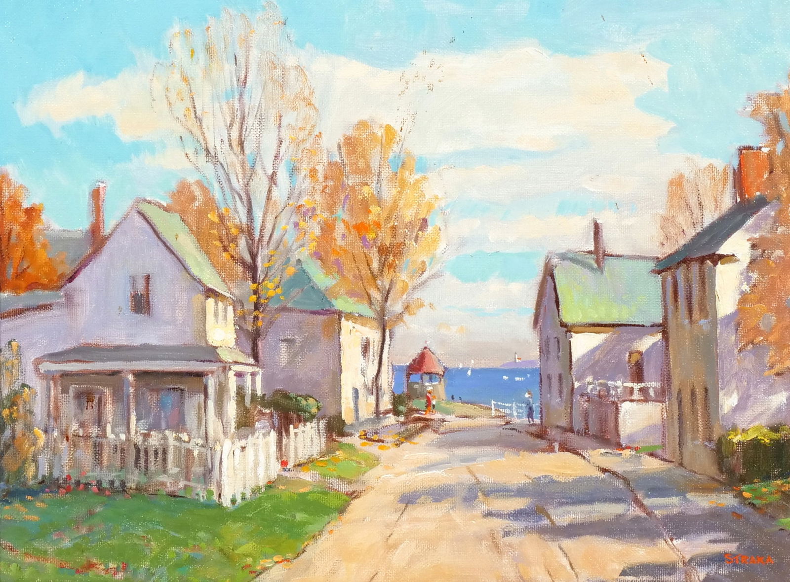 RON STRAKA (American, b. 1935) (1 of 8)