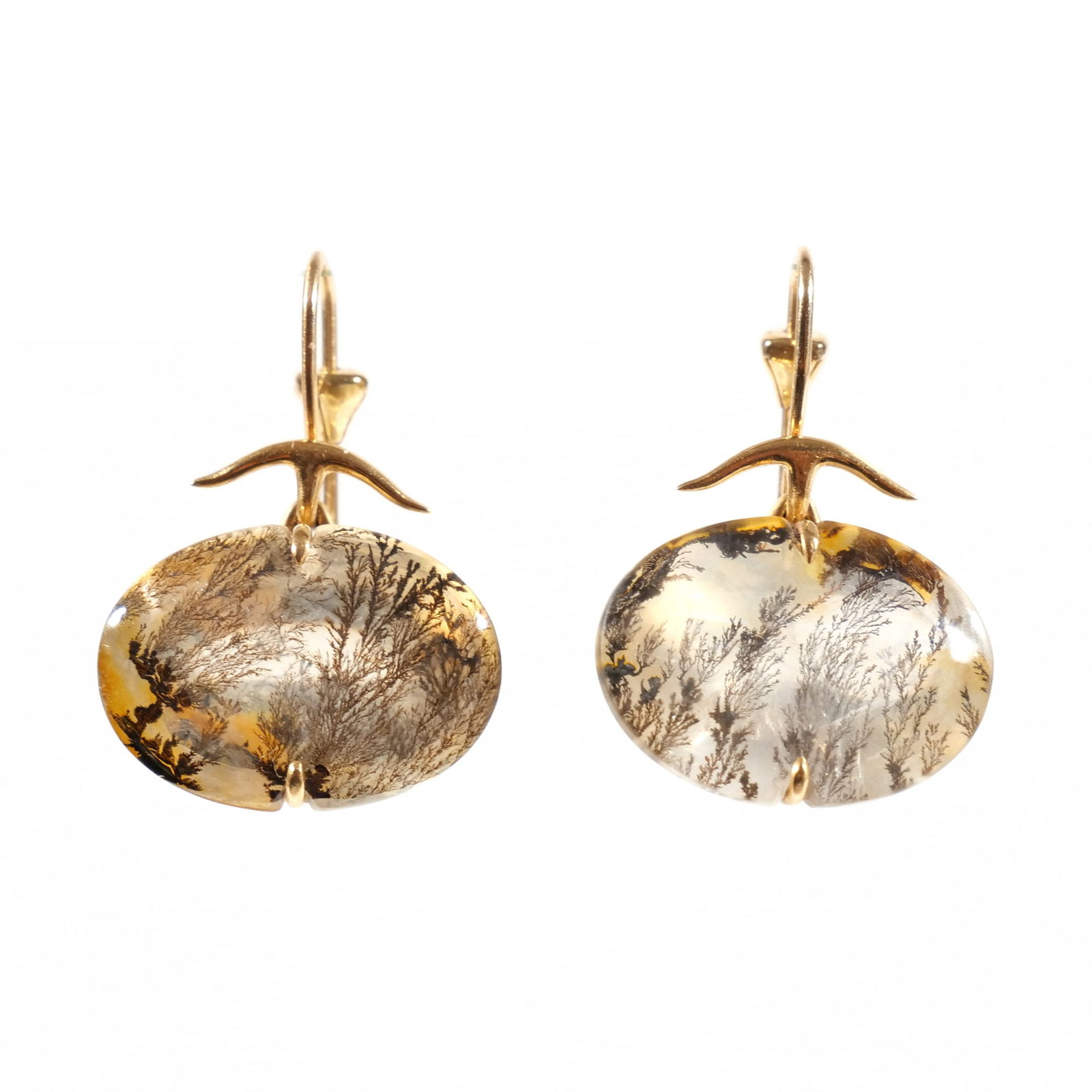 GABRIELLA KISS RUTILATED QUARTZ EARRINGS (1 of 7)