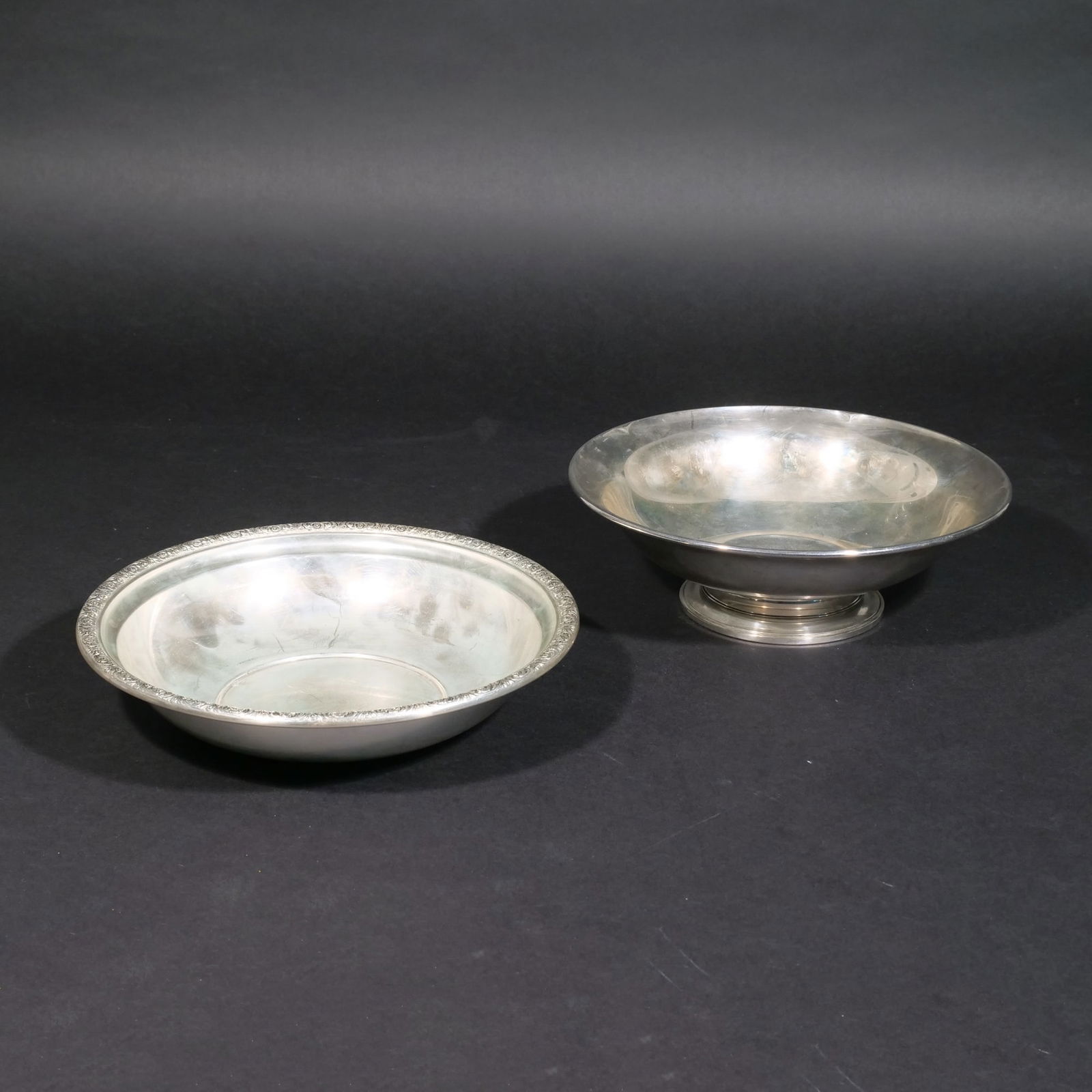 (2pc) STERLING SILVER BOWLS (1 of 6)