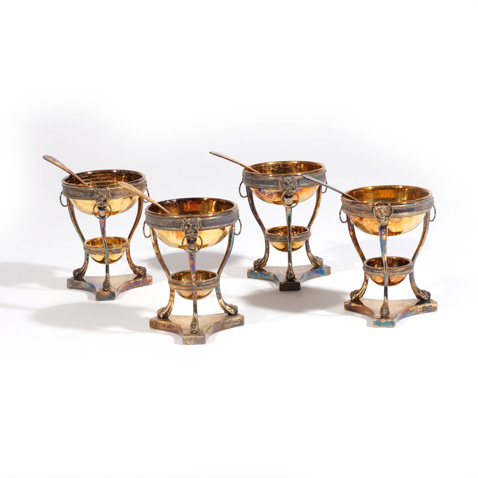 (4pc) TIFFANY & Co. STERLING MASTER SALTS (1 of 7)