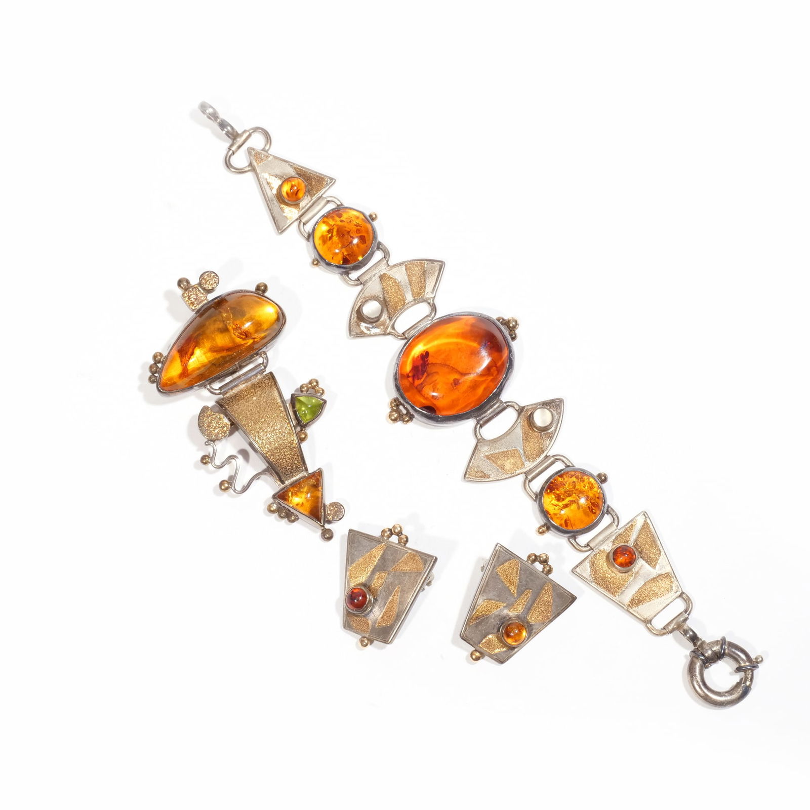 (3pc) TRICIA YOUNG DEMI PARURE SET (1 of 6)