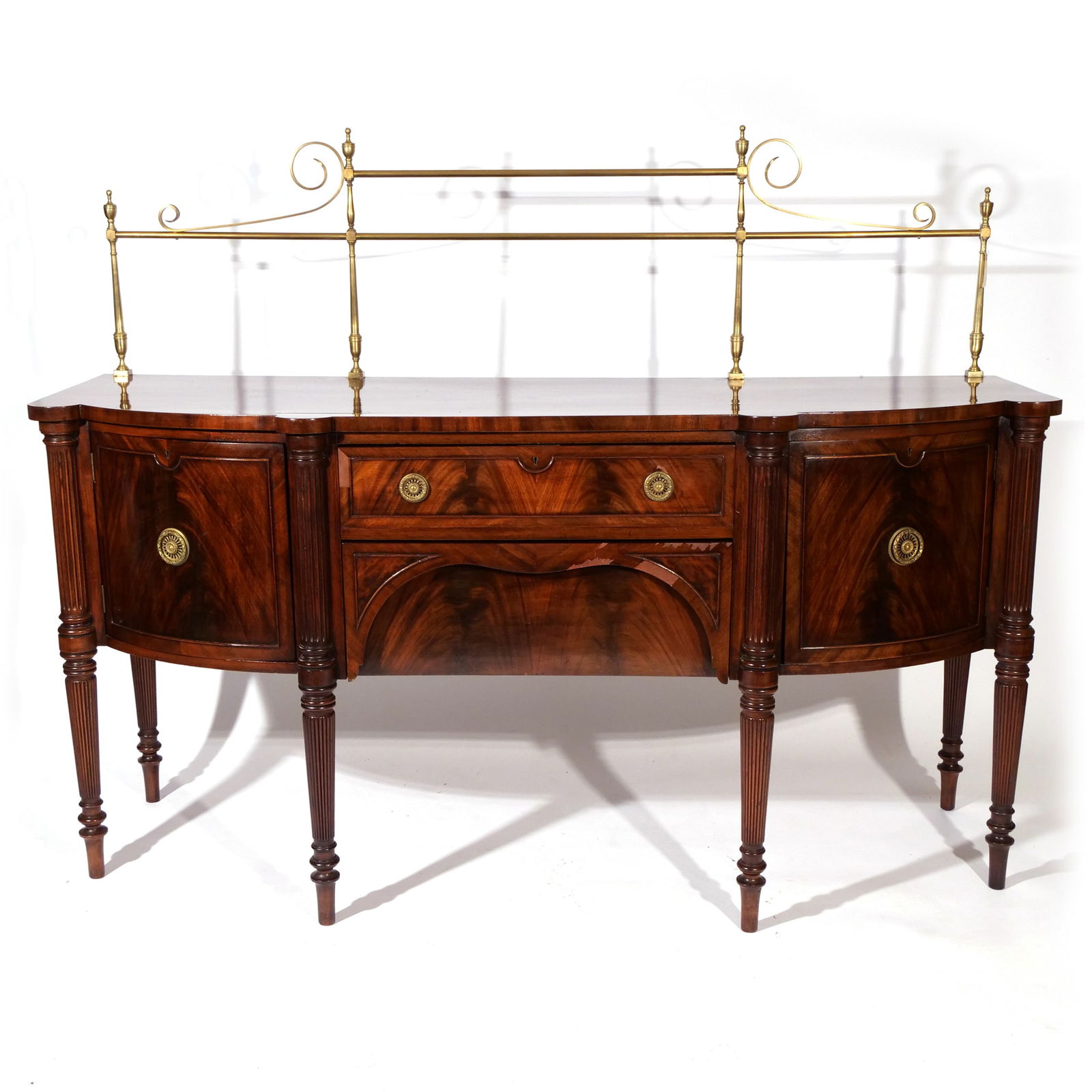 GEORGE IV MAHOGANY SIDEBOARD (1 of 14)
