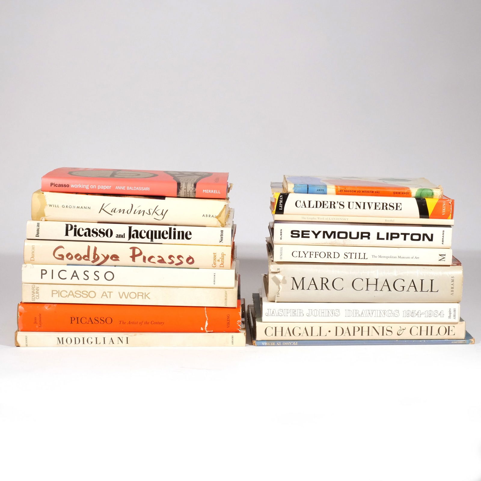 (17pc) COLLECTION COFFEE TABLE ART BOOKS (1 of 3)