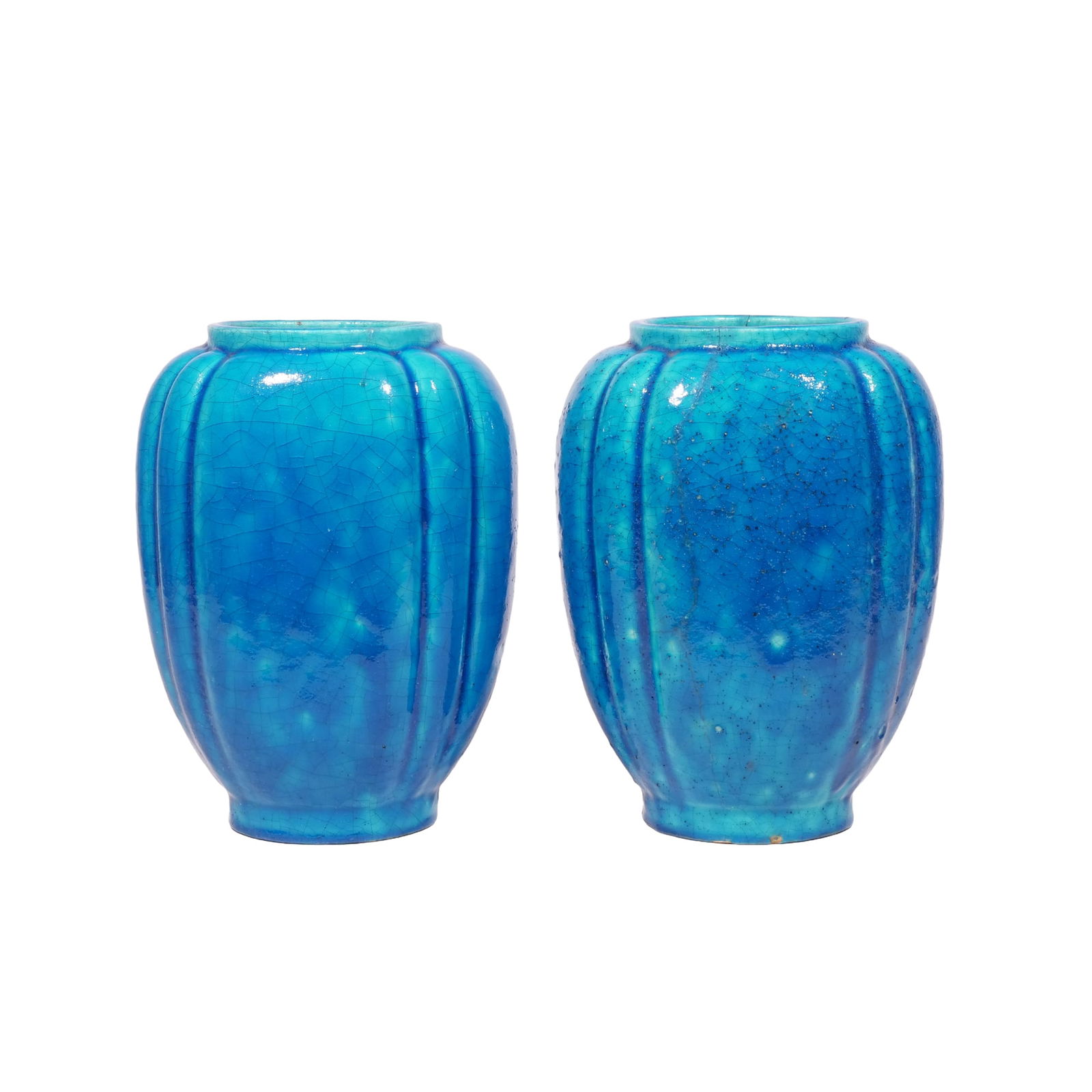 PAIR of EDMUND LACHENAL (1855-1948) VASES (1 of 13)