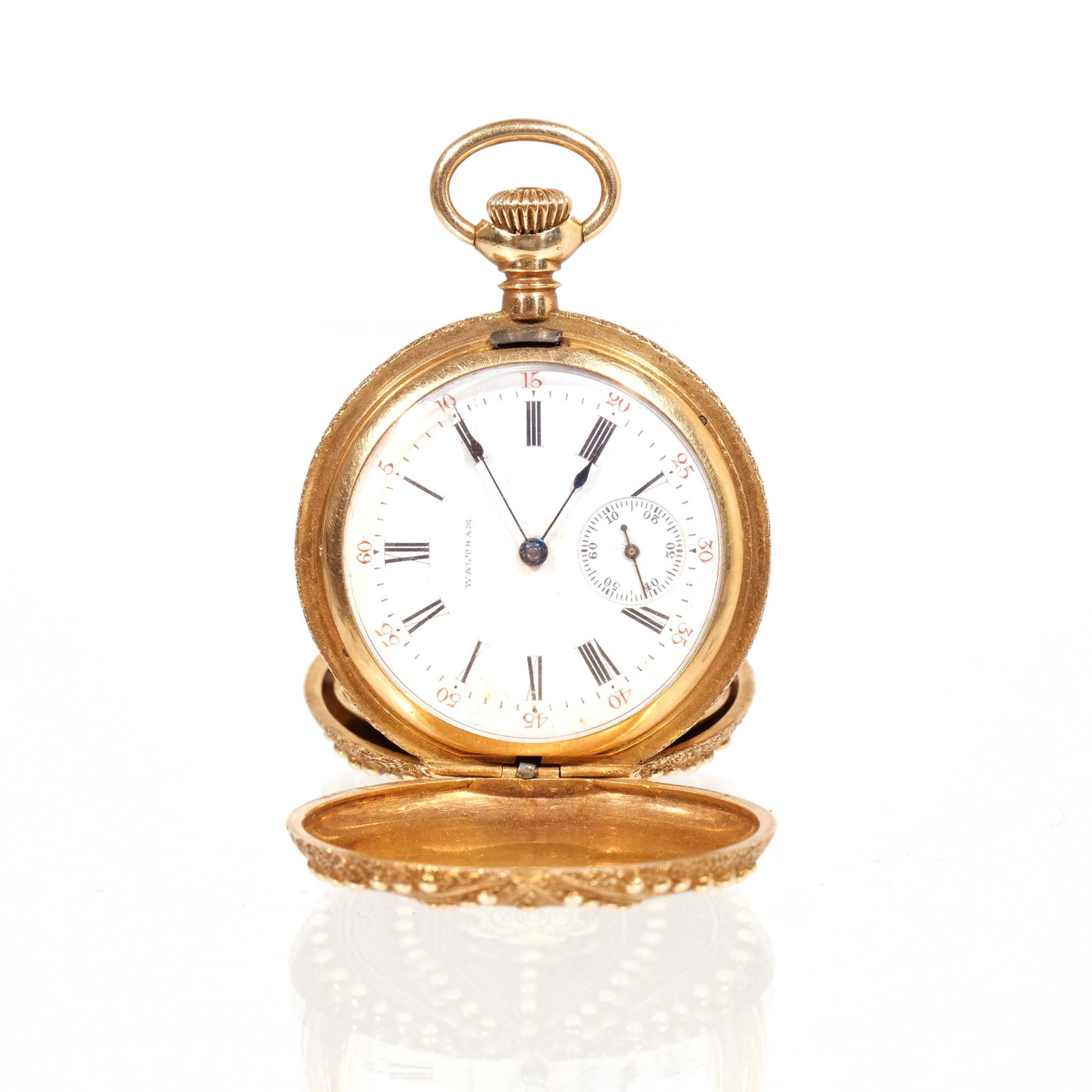 WALTHAM 14k GOLD PENDANT WATCH (1 of 13)