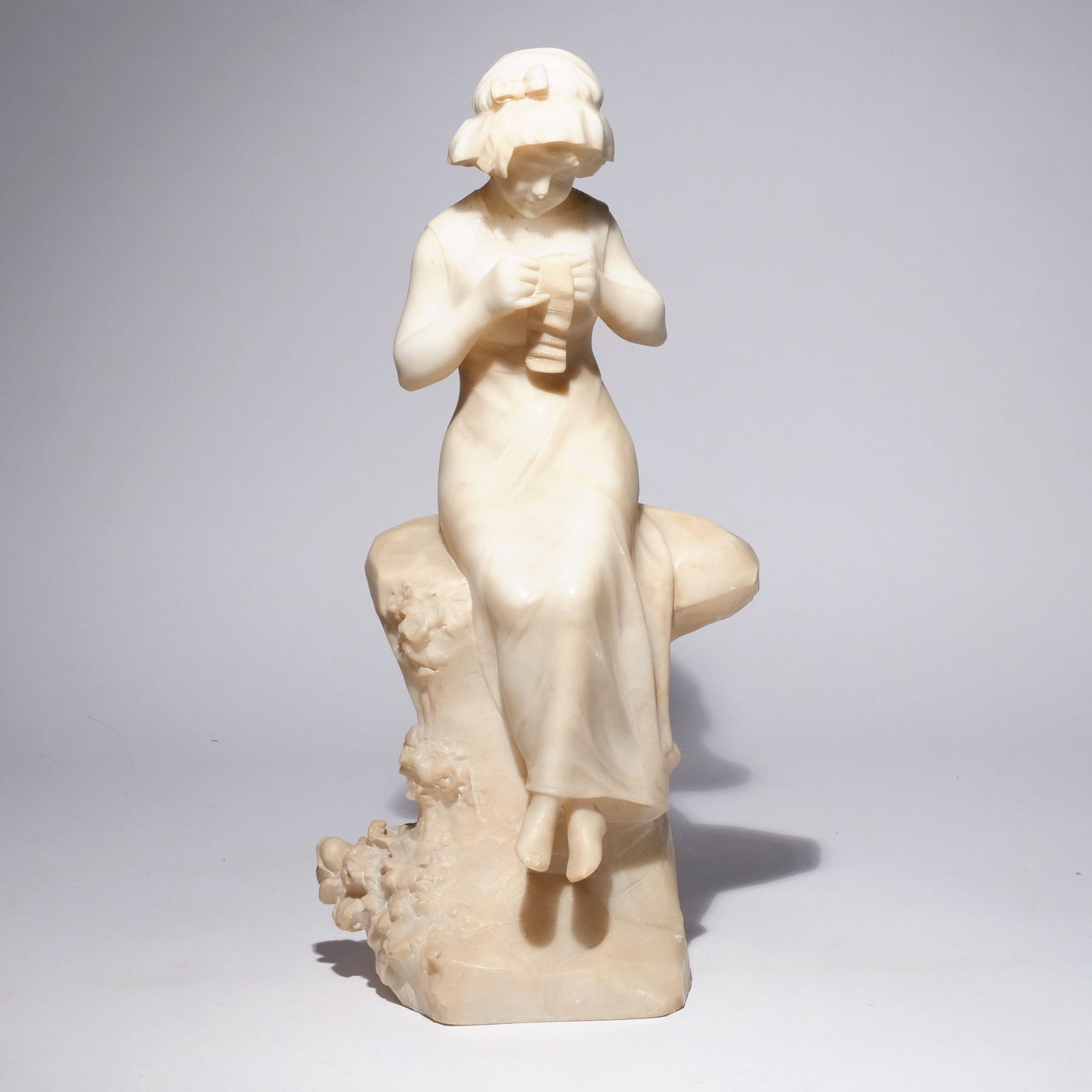 LATE 19th C. ONYX SCULPTURE (1 of 10)