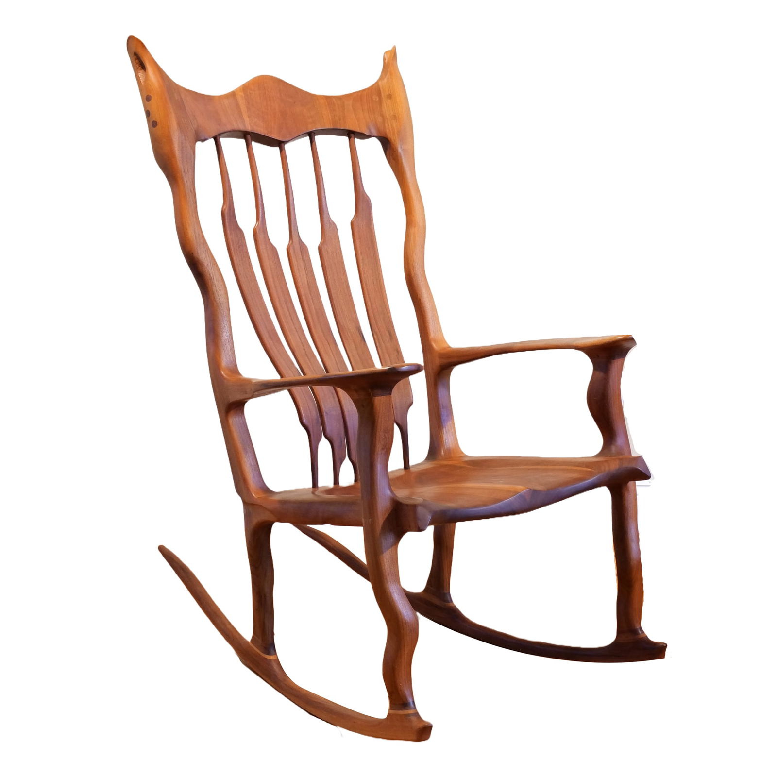 SAM MALOOF-STYLE VERMONT ROCKING CHAIR (1 of 13)