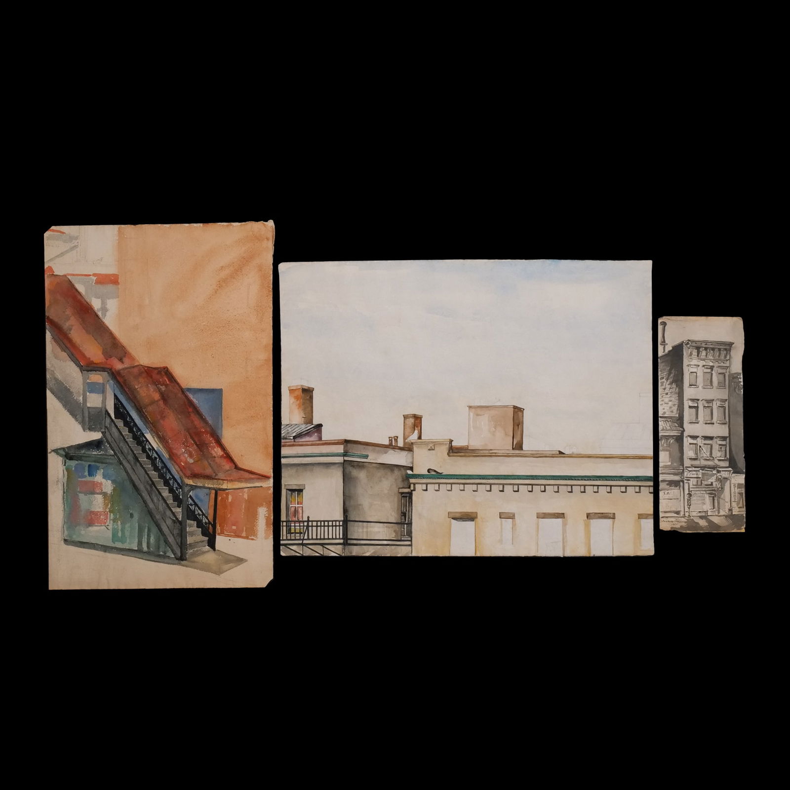 (3pc) BARBARA  ADRIAN, N.A. (American, 1931-2014) (1 of 13)