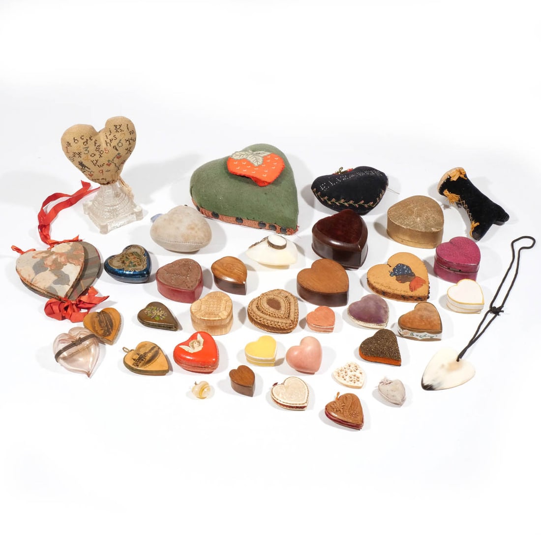 (30pc+) COLLECTION OF HEARTS (1 of 17)