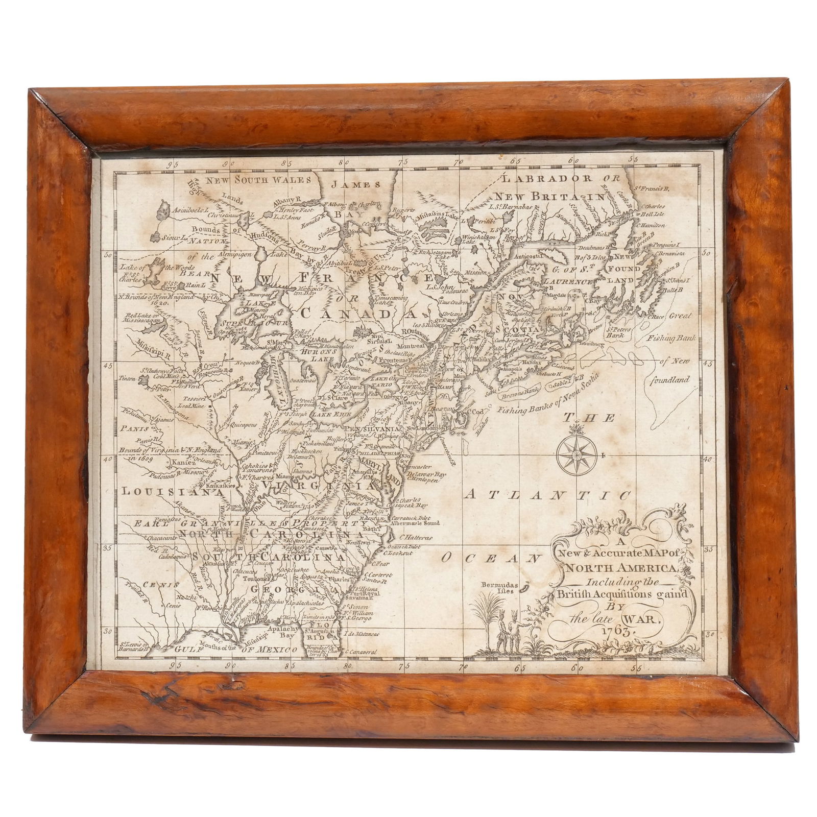 18th CENTURY NEW ENGLAND COASTAL MAP (1 of 7)