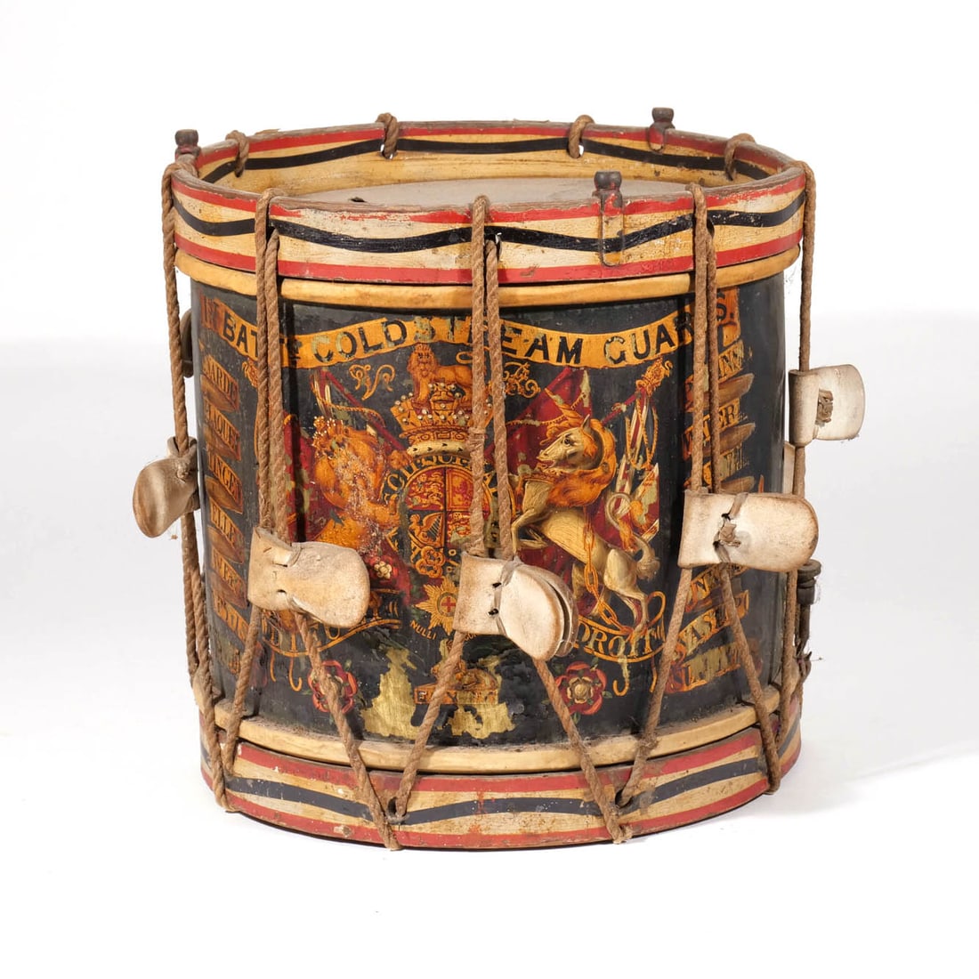 GREAT BRITAIN COLDSTREAM GUARDS DRUM (1 of 6)