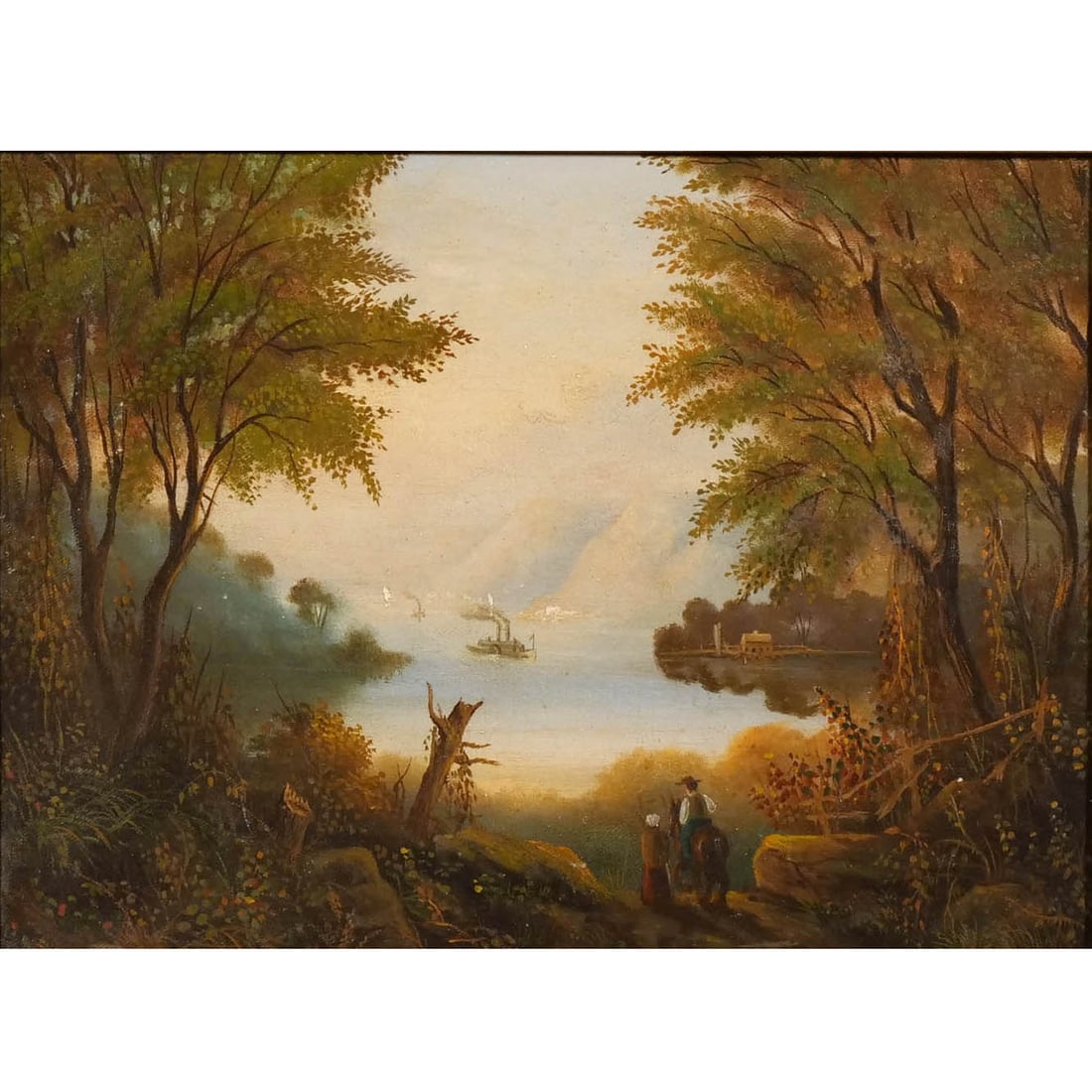HUDSON RIVER SCHOOL PRIMITIVE, 19th century (1 of 11)