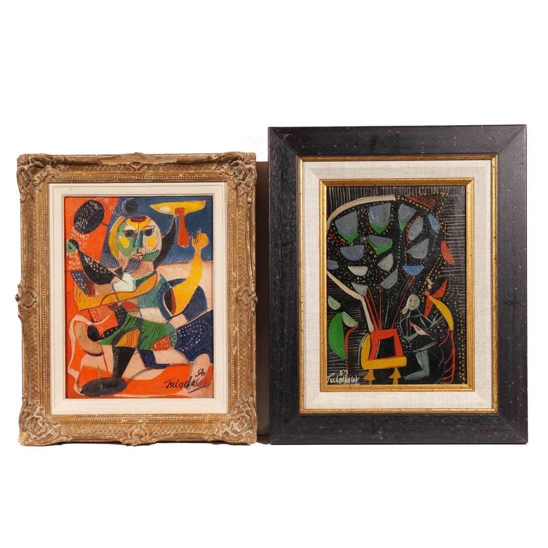 (2pc) NAHUM TSCHACBASOV (1899-1984) (1 of 15)