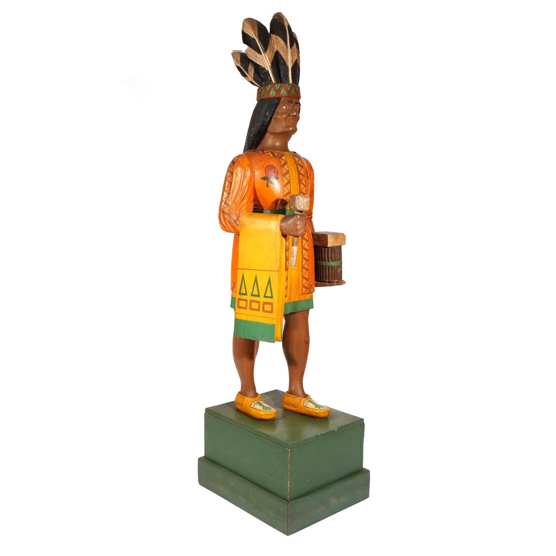 CIGAR STORE INDIAN FIGURE (1 of 14)