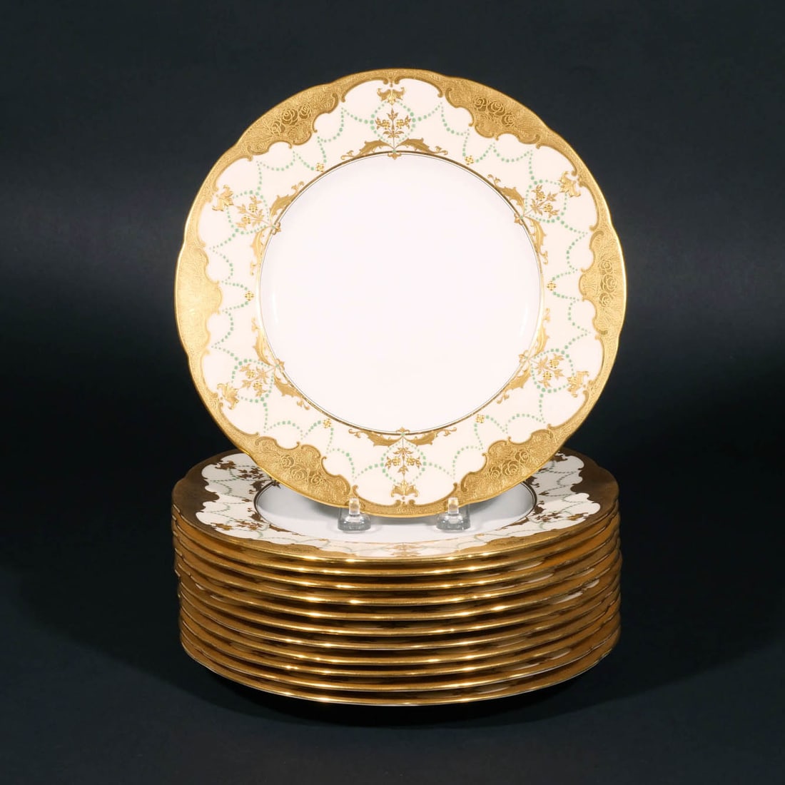 (12pc) MINTON DINNER PLATES (1 of 6)