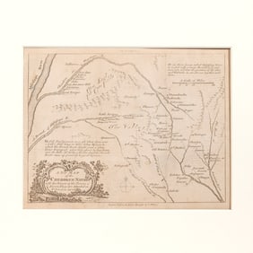 1760 MAP of the CHEROKEE NATION