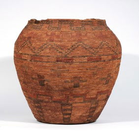 NATIVE AMERICAN POLYCHROME OLLA
