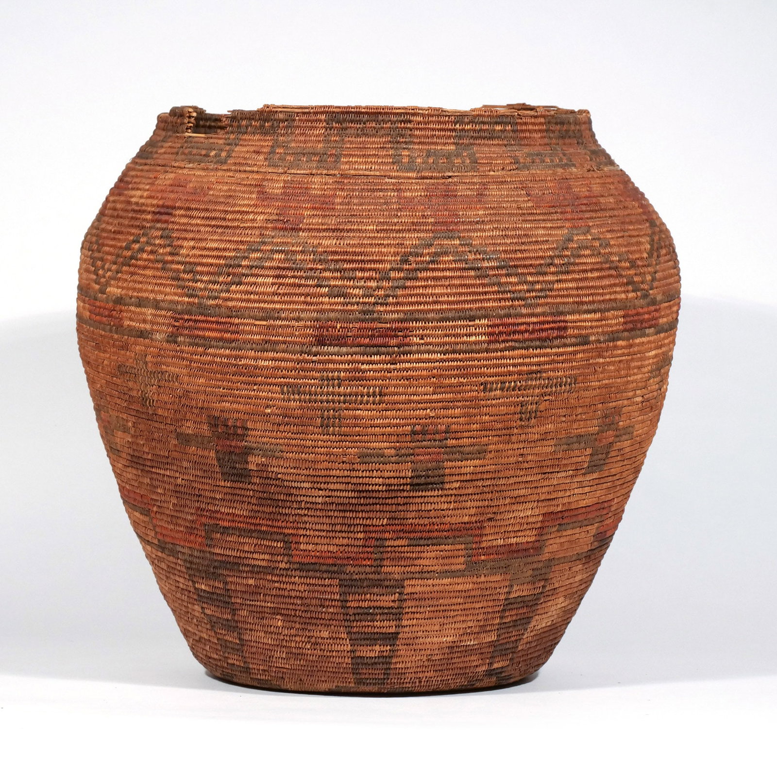 NATIVE AMERICAN POLYCHROME OLLA (1 of 11)