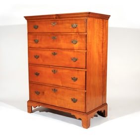 [SALEM CADETS INTEREST] NEW ENGLAND TALL CHEST