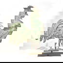 MONUMENTAL FULL-BODIED ROOSTER WEATHERVANE