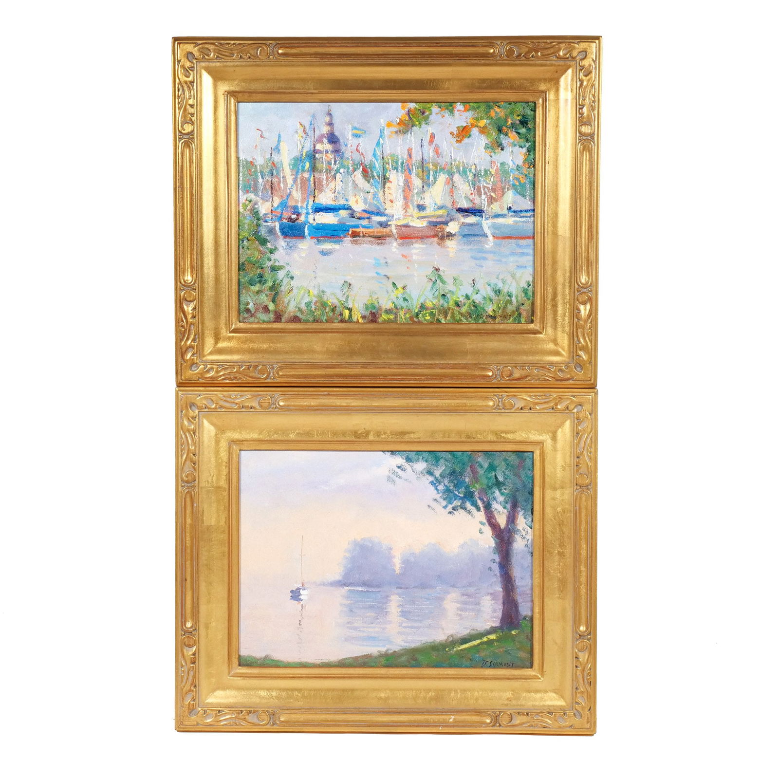 (2pc) BILL SCHMIDT (American, 1932-) (1 of 10)