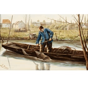 VILLEROY & BOCH PORCELAIN PLAQUE