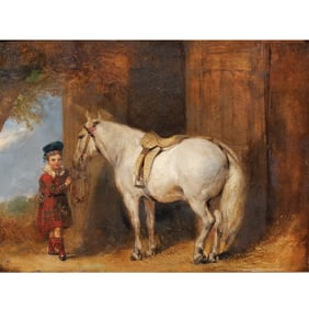 19TH C. ENGLISH SCHOOL SPORTING PAINTING