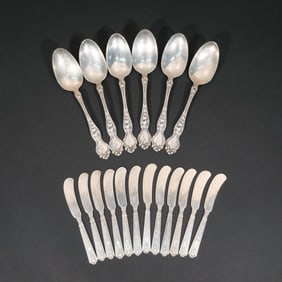 (18pc) MISC. STERLING SILVER FLATWARE