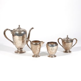 (4pc) M. FRED HIRSCH STERLING SILVER