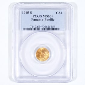 1915-S PANAMA-PACIFIC G$1 GOLD COIN