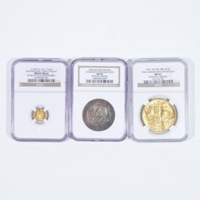 (3pc) AMERICAN COMMEMORATIVE MEDALS