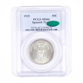 1935 50C SPANISH TRAIL COIN