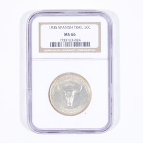 1935 50C SPANISH TRAIL COIN
