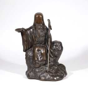 JAPANESE BRONZE of FUKUROKUJU