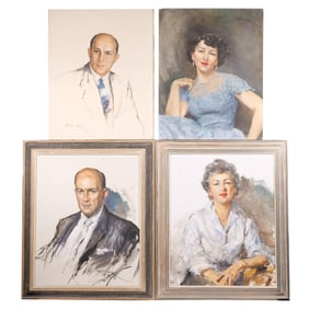 (4pc) FRIED PAL (Hungarian/Amer., 1893-1976)