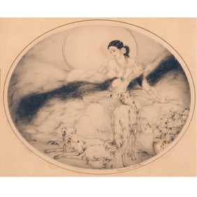 LOUIS ICART (1850-1921) ETCHING