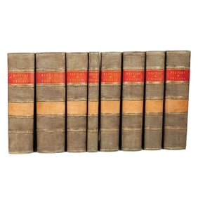 (8vol) HUME (DAVID), SMOLLETT, AND GASPEY