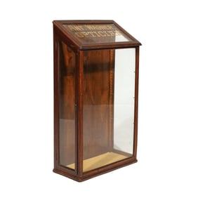 ANT. WAGNER, OPTICIAN COUNTER DISPLAY CABINET
