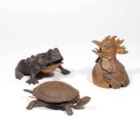 (3pc) ANIMAL FORM DESK BELLS