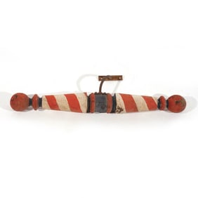 ANTIQUE BARBERPOLE TRADE SIGN
